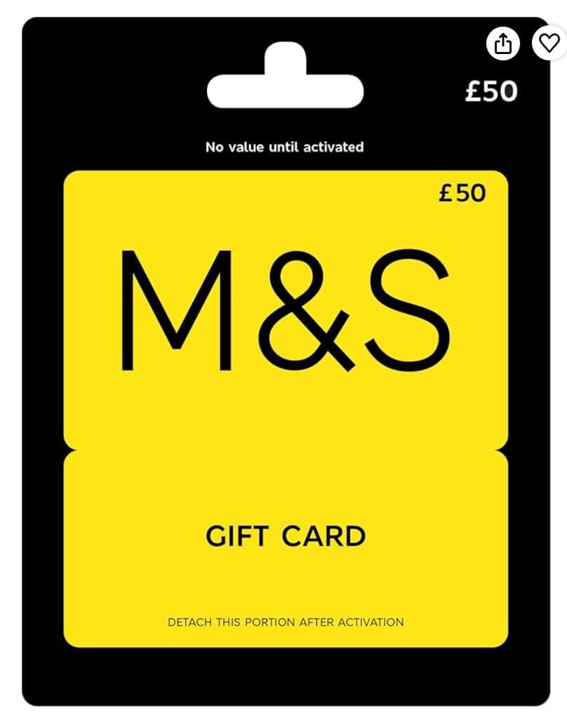 £50 Marks & Spencer gift card
